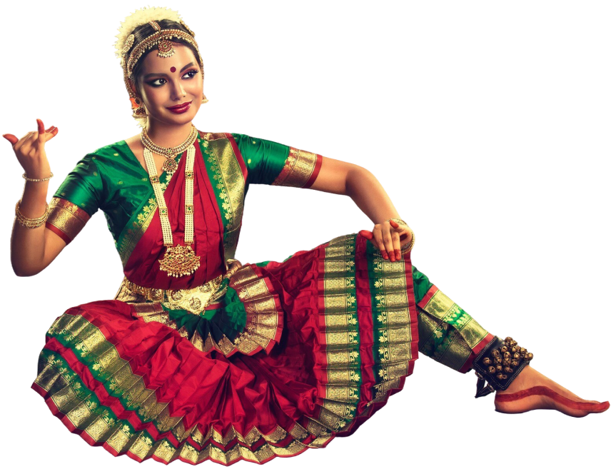 Bharatanatyam dancer